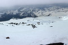 09A Panoramic View Of Mounts Donguz-Orun, Cheget, Shdavleri From Pastukhov Rocks 4700m On The Mount Elbrus Climb.jpg